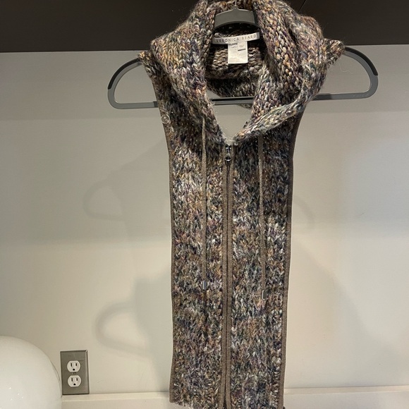 $298 Veronica Beard Sanra Alpaca Wool Blend Hoodie knit Dickey Jacket insert - Picture 15 of 16